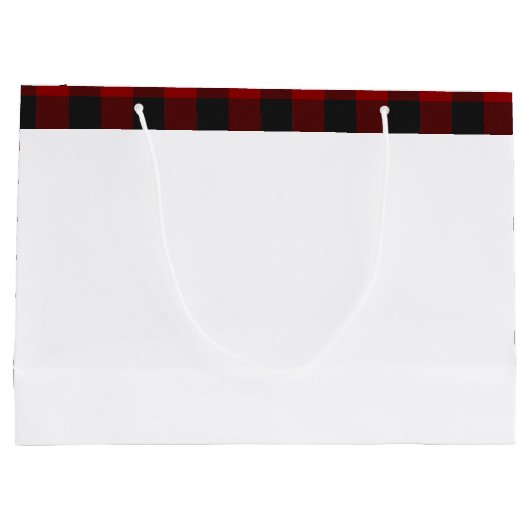 Gestreepte trein gepersonaliseerd groot cadeauzakje (Achterkant)