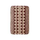 Gestreepte Tribal: sierkunst. Badmat (Voorkant Verticaal)