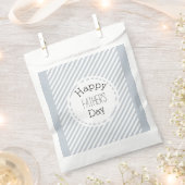 Gestreepte Vaderdag Favor Tassen Bedankzakje (Geknipt)