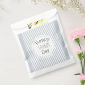 Gestreepte Vaderdag Favor Tassen Bedankzakje (Gezegeld)