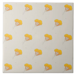 Gestreepte variëteit van bloemontwerp keramische t tegeltje