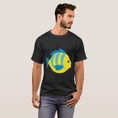 Gestreepte vis t-shirt (Voorkant volledig)