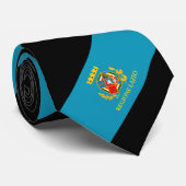 Gestreepte vlag stropdas (Opgerold)