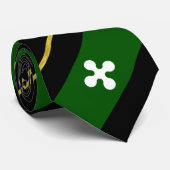 Gestreepte vlag stropdas (Opgerold)