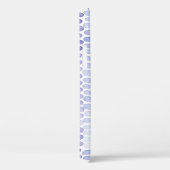 Gestreepte Waterverf: Roze Grijze Polka Case-Mate iPhone Case (Achterkant / Rechts)