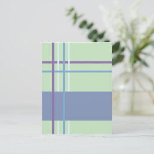 Gestreepte Weefsels Briefkaart