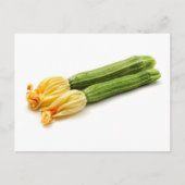 Gestreepte zucchini briefkaart (Voorkant)