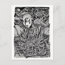 Gestrengeld Briefkaart