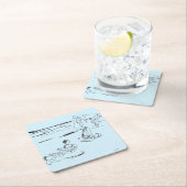 Gestrengeld Kartonnen Onderzetters (Insitu)