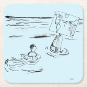 Gestrengeld Kartonnen Onderzetters (Voorkant)