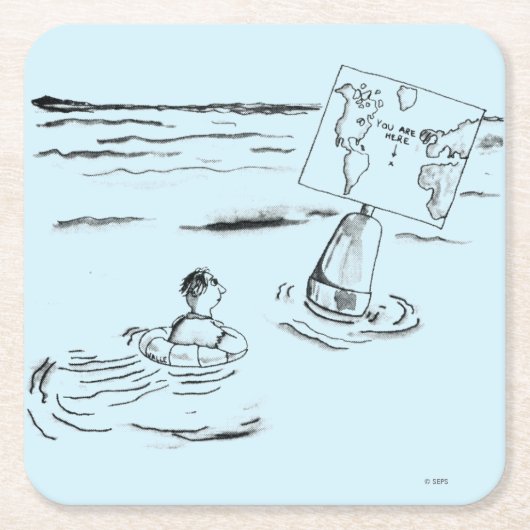 Gestrengeld Kartonnen Onderzetters (Voorkant)