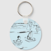 Gestrengeld Sleutelhanger (Voorkant)