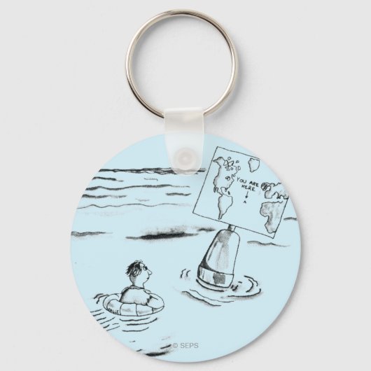 Gestrengeld Sleutelhanger (Voorkant)