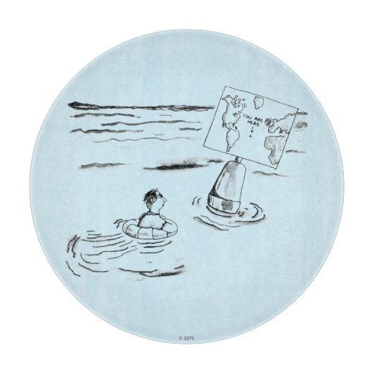 Gestrengeld Snijplank (Voorkant)