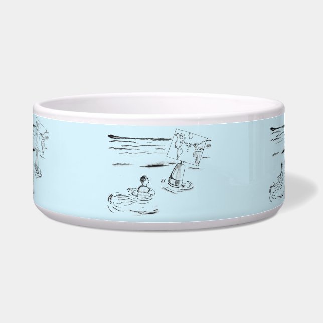 Gestrengeld Voerbakje (Voorkant)