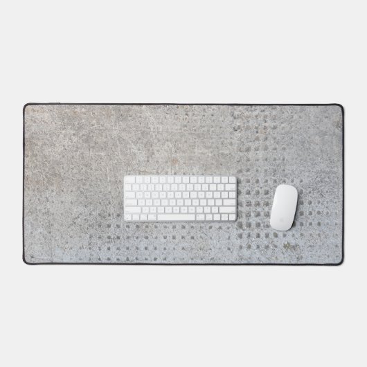   Gestressed Grunge Industrieel Steen Beton Grijs Bureaumat (Keyboard & Muis)
