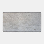   Gestressed Grunge Industrieel Steen Beton Grijs Bureaumat (Voorkant)