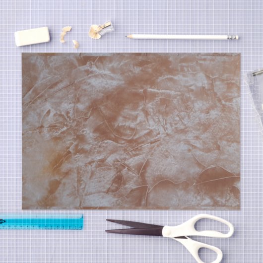 Gestresseerde bruine muurcoating grunge textuur d Tissuepapier (Craft)