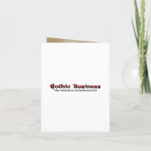 Gestresseerde Damast Gotische Grunge Huwelijks RSV (Achterkant)