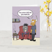 Gestresst en depressief kaart (Gele Bloem)