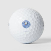 Gestresst uit fuzzy golfballen (Voorkant)