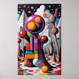 Gestresste desserts - Ken Gage Fantasy Art Poster