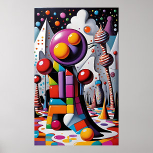 Gestresste desserts - Ken Gage Fantasy Art Poster