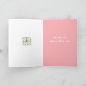 Gestresste desserts worden achterstevoren gespeld  kaart (Binnen)