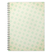 Gestresste geometrische retro-textuur notitieboek (Voorkant)