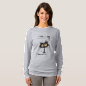 Gestresste Kat Ik Ben Prima Alles Is Prima T-shirt (Voorkant volledig)
