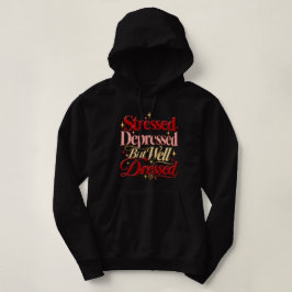 Gestrest Gedeprimeerd Maar Goed Gekleed Hoodie | G