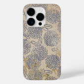 gestreste japans chrysant bloemen Case-Mate iPhone case (Achterkant)