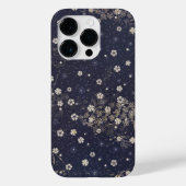 gestreste japanse kersen- of pruimenbloesems Case-Mate iPhone case (Achterkant)