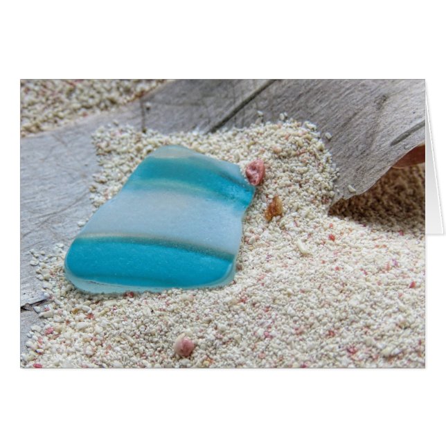 gestript Zee glas (Voorkant Horizontaal)