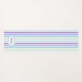  gestripte Yoga Mat (Achterkant (horizontaal))