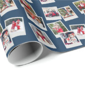 Gestrooide Snapshots Aangepaste Foto Cadeaupapier (Rol Hoek)