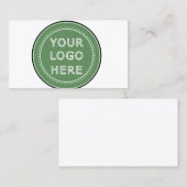 Gestroomlijnd, eigentijds, gepolijst en aanpasbaar afsprakenkaartje (Voorkant / Achterkant)