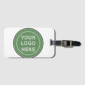 Gestroomlijnd, eigentijds, gepolijst en aanpasbaar bagagelabel (Voorkant (horizontaal))