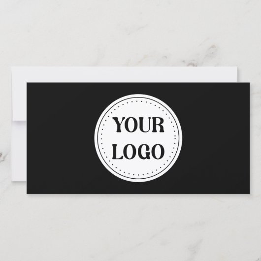 Gestroomlijnd, eigentijds, gepolijst en aanpasbaar bedankkaart (Voorkant)