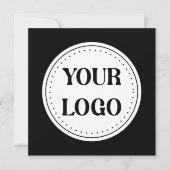 Gestroomlijnd, eigentijds, gepolijst en aanpasbaar bedankkaart (Voorkant)