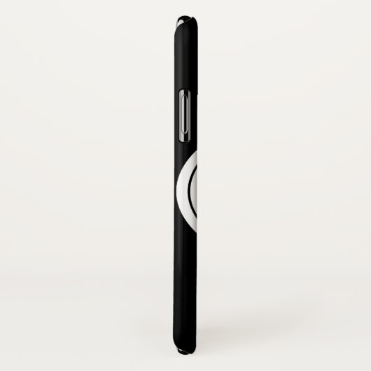 Gestroomlijnd, eigentijds, gepolijst en aanpasbaar Case-Mate iPhone case (Achterkant / rechts)