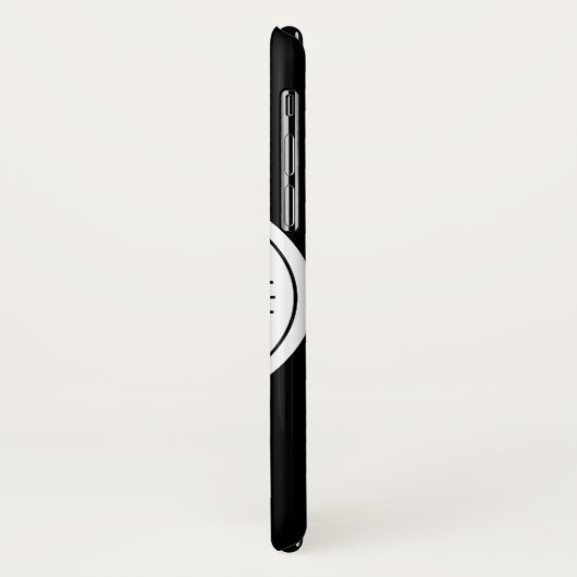 Gestroomlijnd, eigentijds, gepolijst en aanpasbaar Case-Mate iPhone case (Achterkant/links)