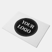 Gestroomlijnd, eigentijds, gepolijst en aanpasbaar deurmat (Schuin)