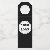 Gestroomlijnd, eigentijds, gepolijst en aanpasbaar flessenhanger (Voorkant)