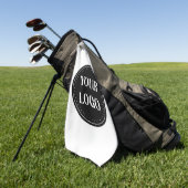 Gestroomlijnd, eigentijds, gepolijst en aanpasbaar golfhanddoek (Groen)