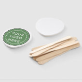 Gestroomlijnd, eigentijds, gepolijst en aanpasbaar handwaaier (Niet-gemonteerd)