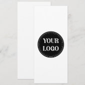 Gestroomlijnd, eigentijds, gepolijst en aanpasbaar kaart (Voorkant / Achterkant)