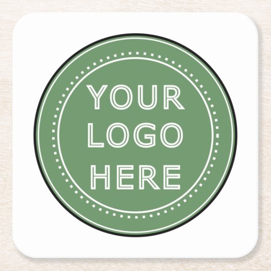 Gestroomlijnd, eigentijds, gepolijst en aanpasbaar kartonnen onderzetters (Voorkant)