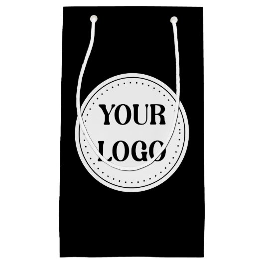 Gestroomlijnd, eigentijds, gepolijst en aanpasbaar klein cadeauzakje (Voorkant)