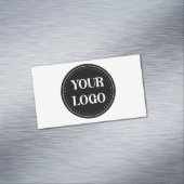 Gestroomlijnd, eigentijds, gepolijst en aanpasbaar magnetisch visitekaartje (Voorbeeld)